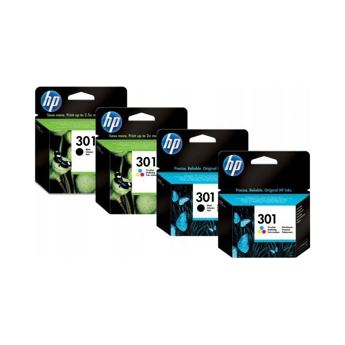 2X HP 301 Color ink