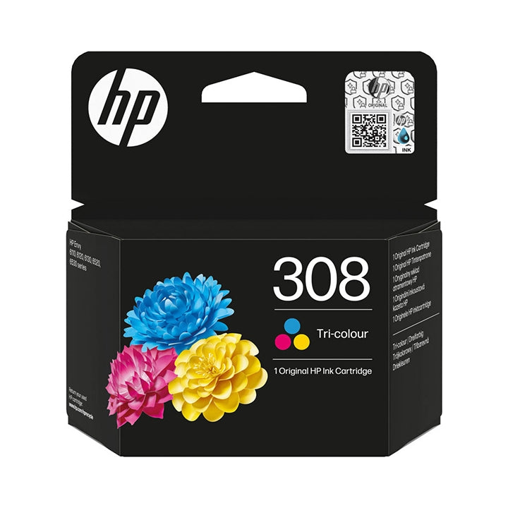 2X HP 308 Tricolour CMY (7FP20UE)