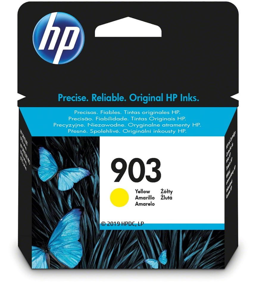 2X HP 903 Yellow ink (T6L95AE) Color yellow