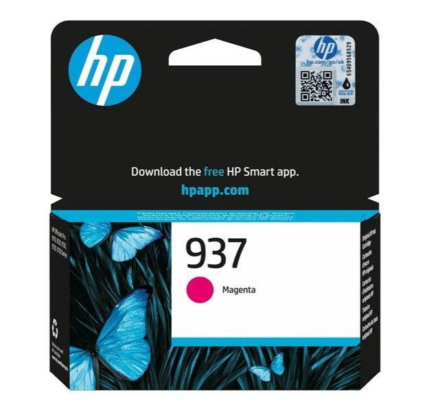 2X HP 937 Magenta ink