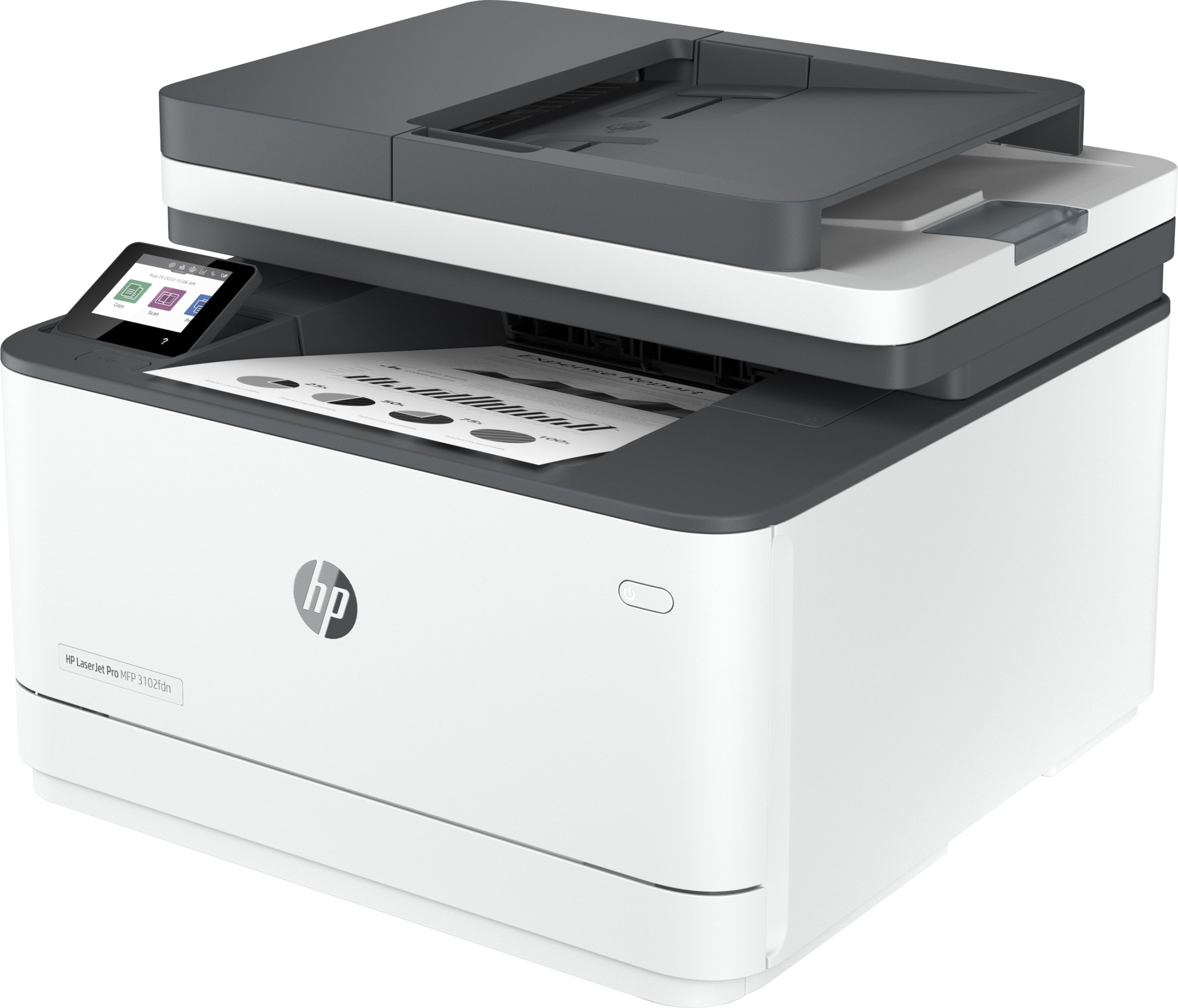 2X HP LaserJet Pro MFP 3102fdn Mono Fax Dupex AirPrint LAN Model LaserJet Pro 3102fdn