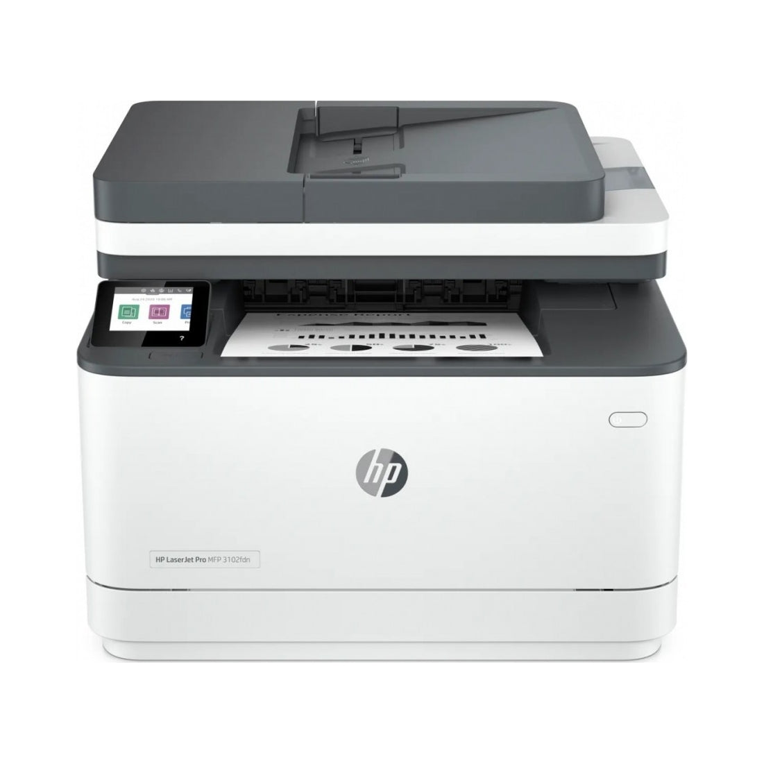 2X HP LaserJet Pro MFP 3102fdn Mono Fax Dupex AirPrint LAN