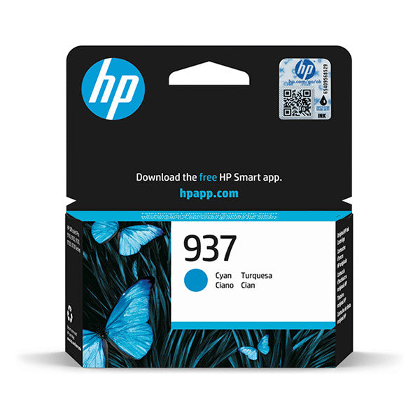2X HP ink 937 cyan to 800 pages Instant Ink