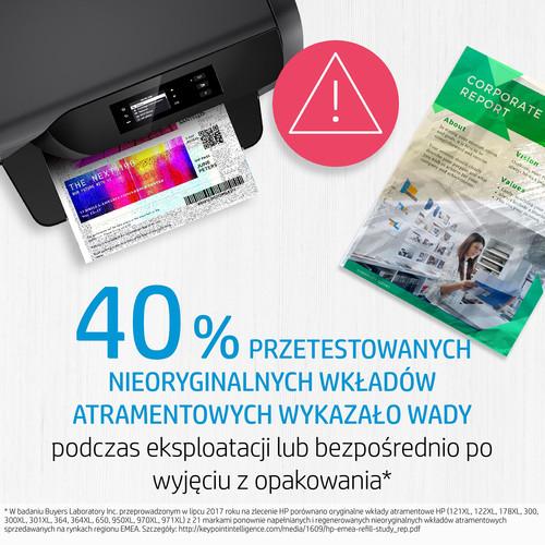 2X HP ink 963 cyan to 700str. Instant Ink Color blue (cyan)