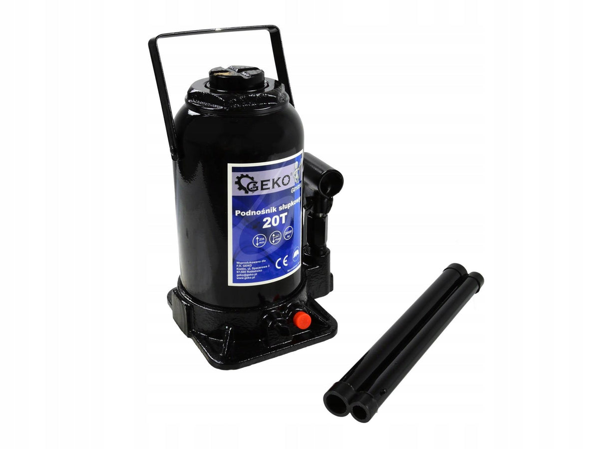 2X HYDRAULIC BOLLARD LIFT 20T BOTTLE JACK STRONG JACK 20 Product weight with unit packaging 12 kg