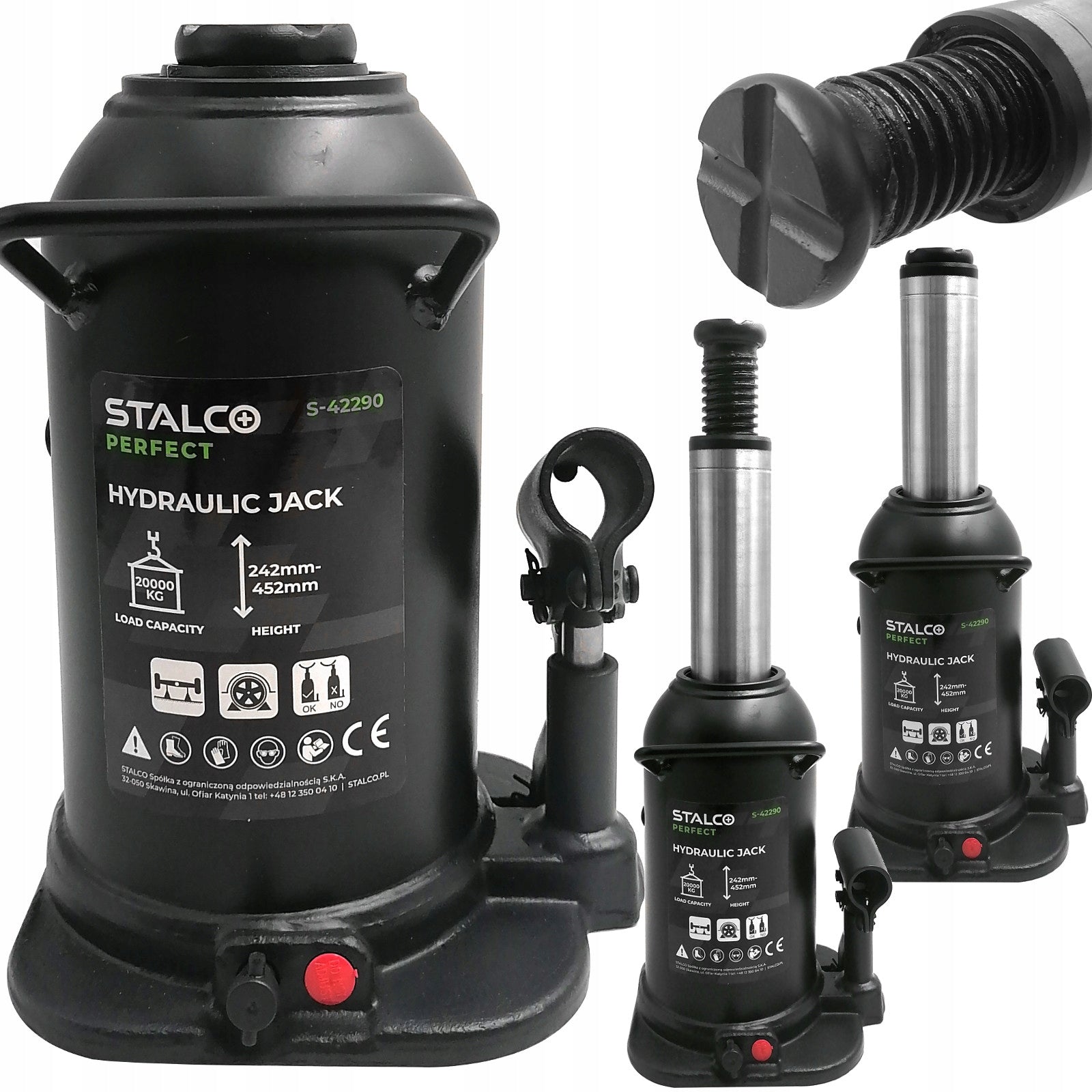 2X HYDRAULIC BOLLARD LIFT UP TO 20 T STALCO