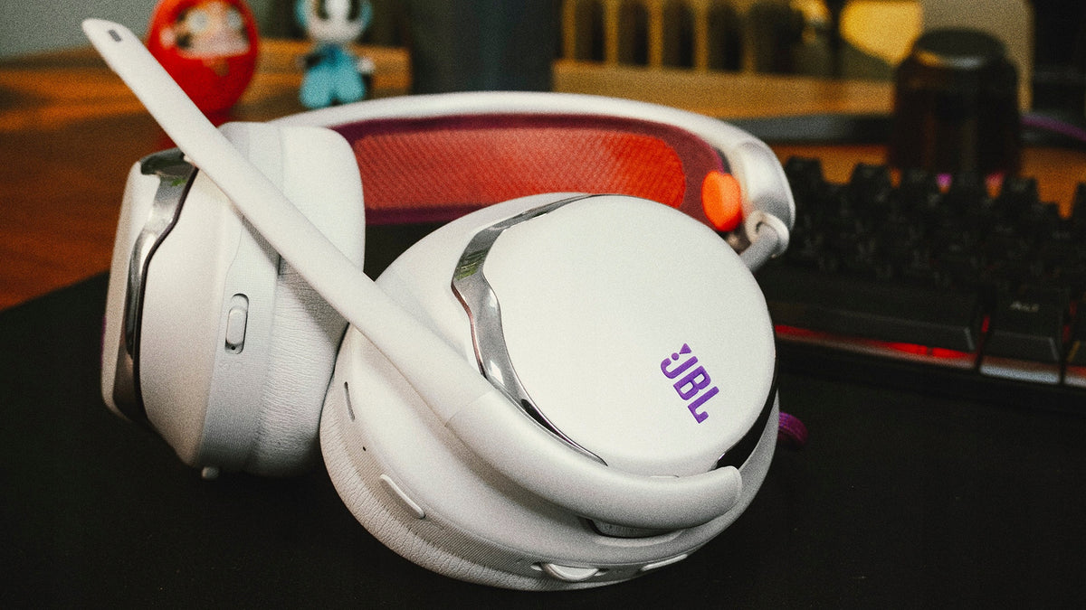 2X Headphones JBL Quantum 950 ANC White & Purple Brand JBL