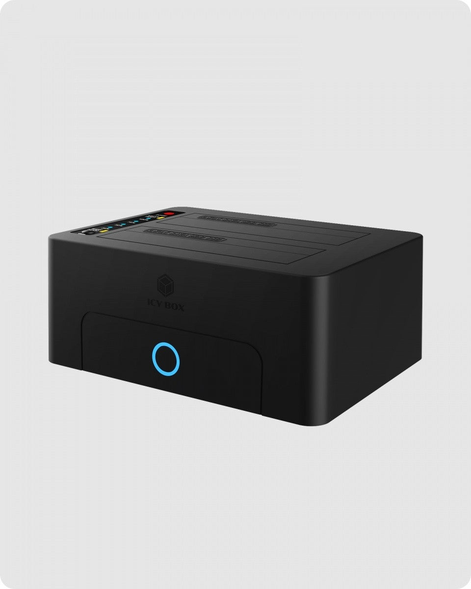 2X ICY BOX Docking/Cloning Station for 2.5"/3.5" Disks Manufacturer IcyBox