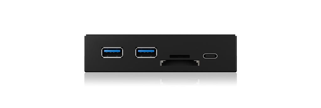 2X ICY BOX USB 3.0 - 3.5" card reader - 3 ports