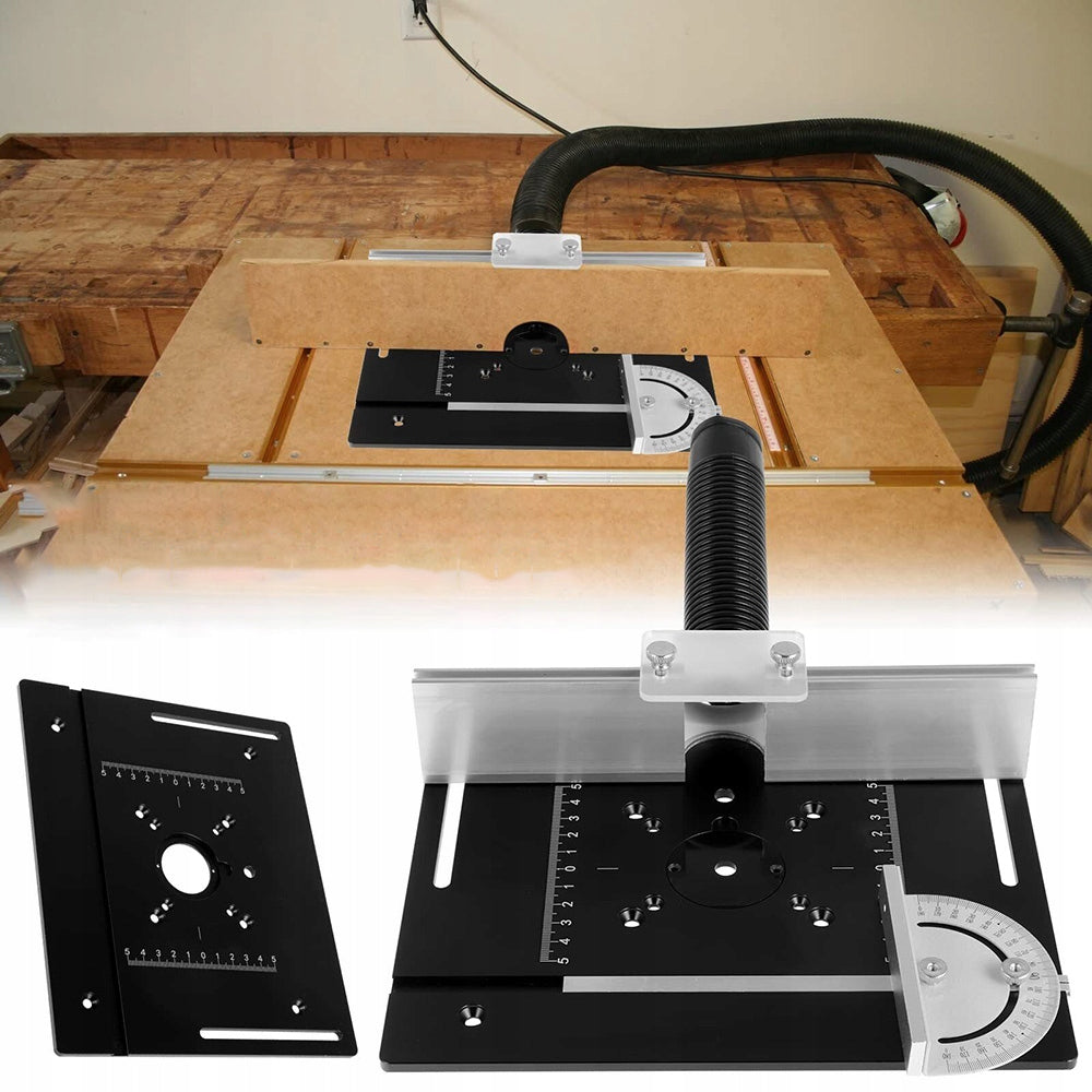 2X INSERT FOR MILLING TABLE PLATE ALUMINUM TOP TRIMMER INSERT PLATE Brand no brand