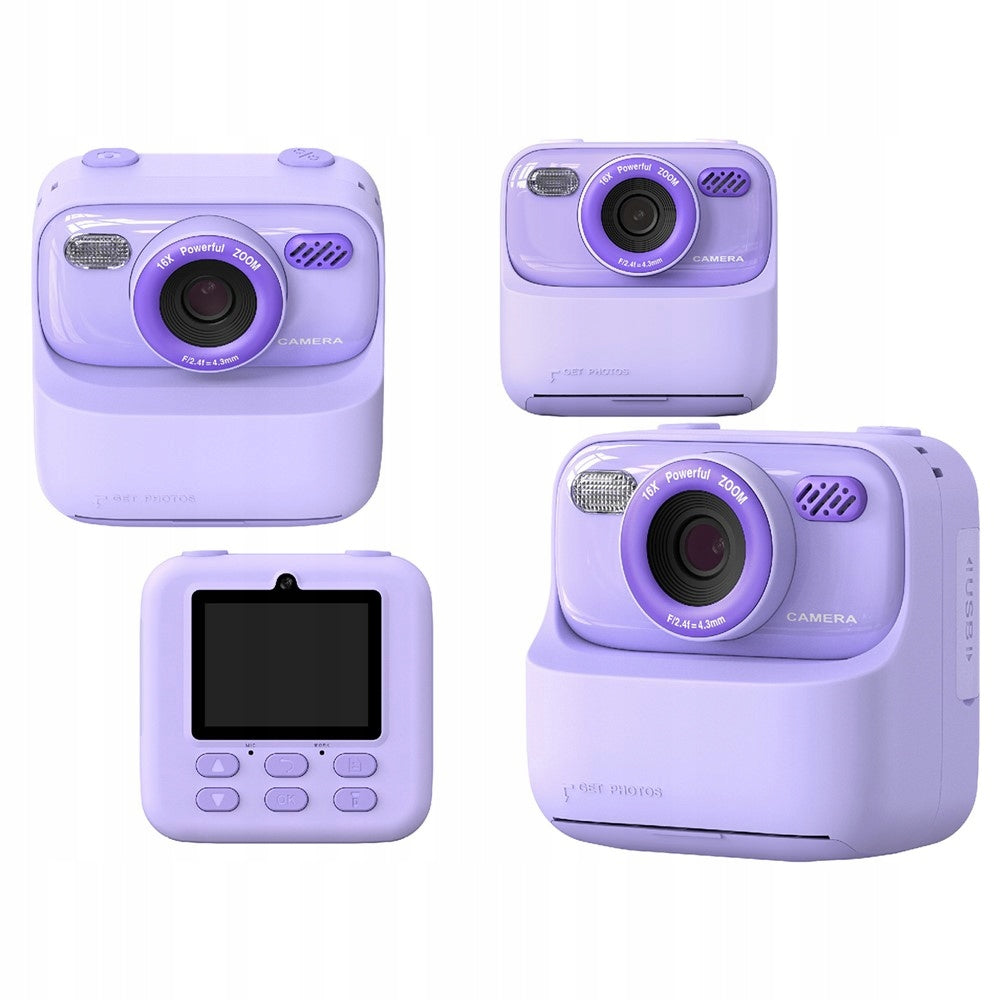 2X INSTANT PRINT CAMERA 32GB MEMORY CARD 2.4 INCH Model 6TY1591PP