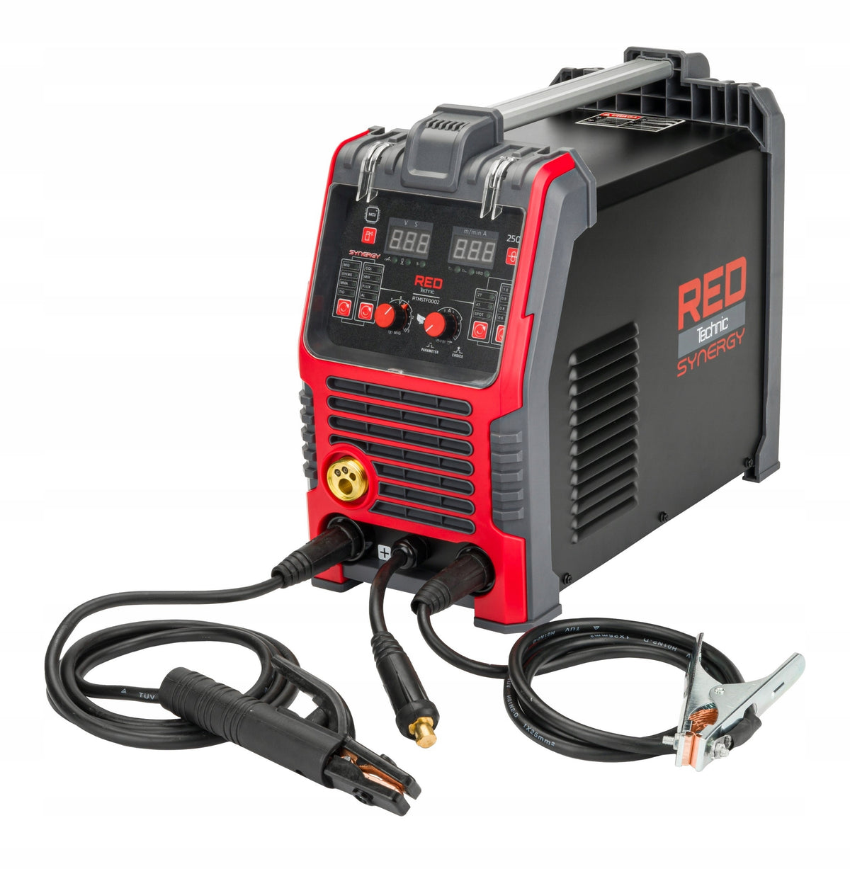 2X INVERTER WELDING MACHINE MIGOMAT MIG MAG MMA FLUX TIG 220A SYNER Manufacturer code RTMSTF0002