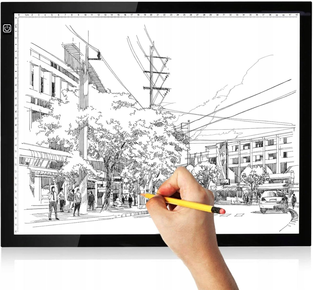 2X Illuminated Led Board Drawing Board Kalka A3 Graphic Tablet Prez