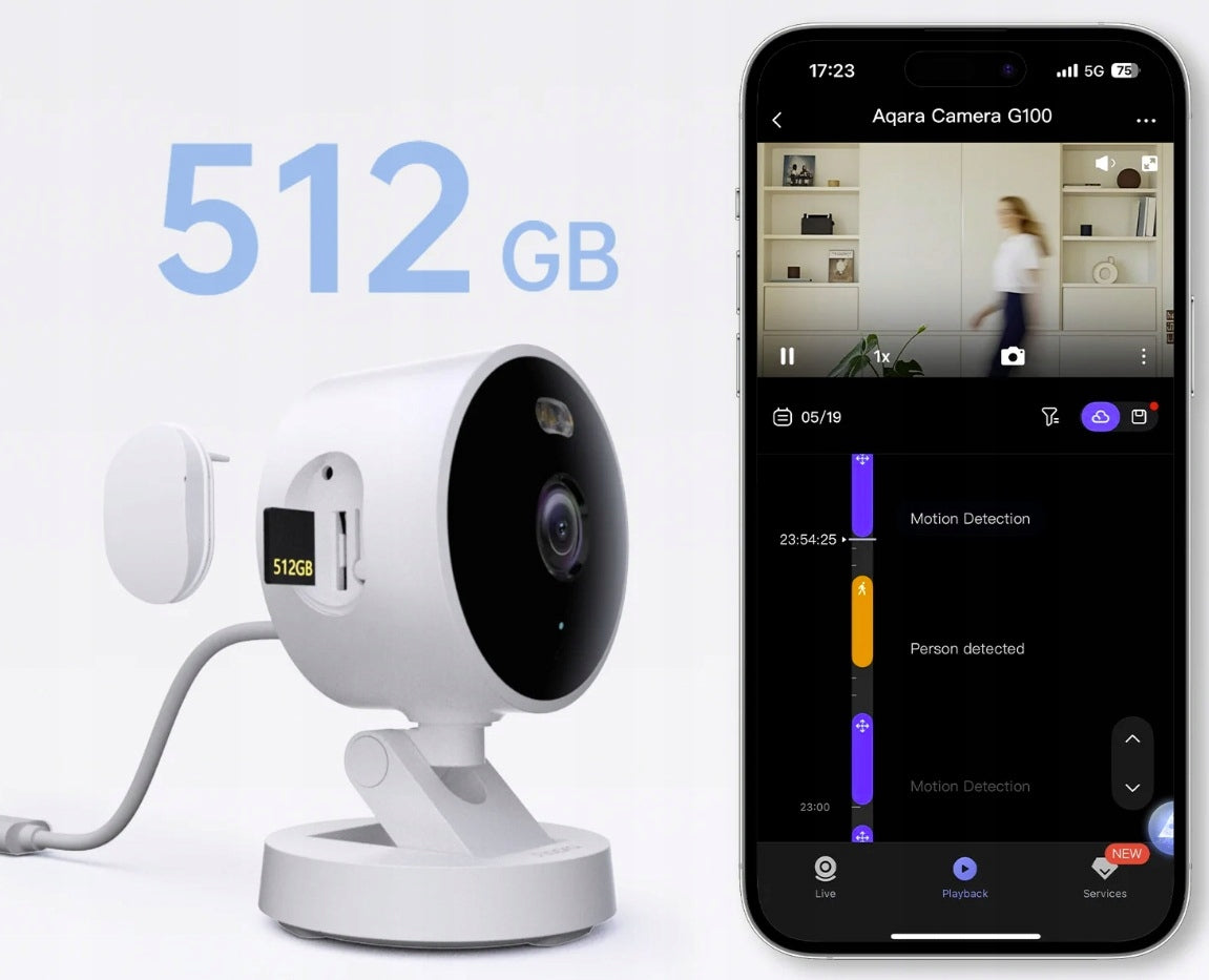 2X Indoor IP Camera, Outdoor Aqara G100 Model G100