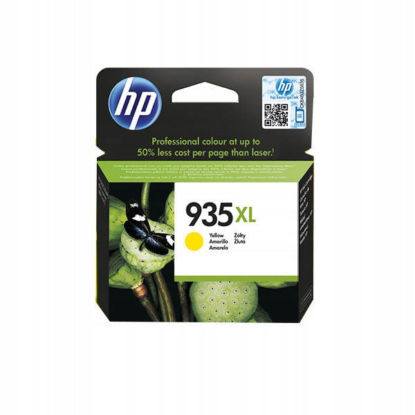2X Ink HP 935XL yellow to 825str. Instant Ink