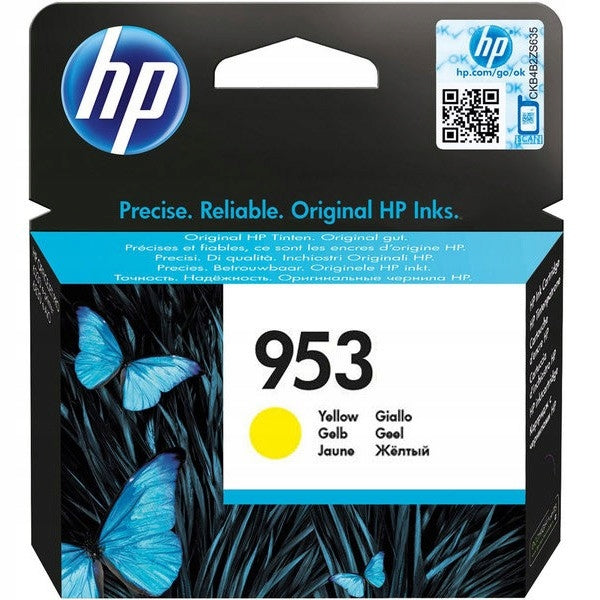 2X Ink HP 953 yellow to 700str. Instant Ink Color yellow