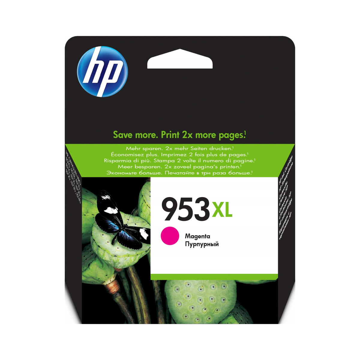 2X Ink HP 953XL magenta up to 1600str. Instant Ink