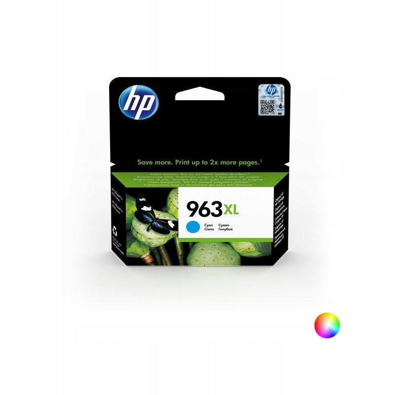 2X Ink HP 963XL magenta up to 1600str. Instant Ink Color red (magenta)