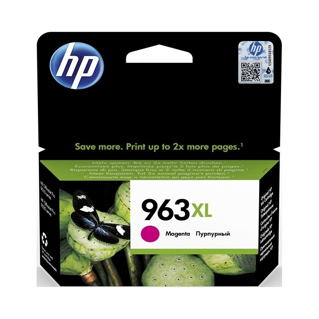 2X Ink HP 963XL magenta up to 1600str. Instant Ink