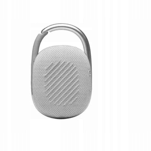 2X JBL Clip 4, BT Portable Speaker, White Model Clip 4
