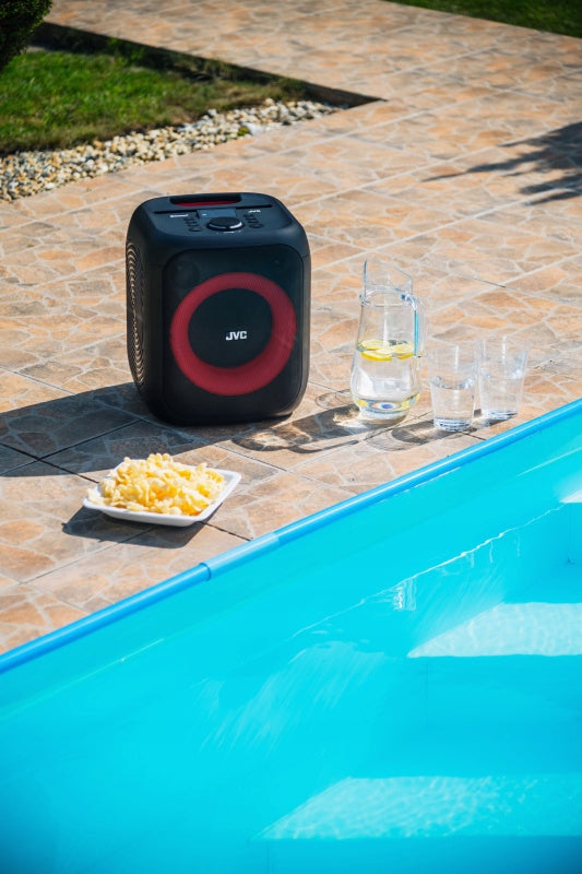 2X KARAOKE Party speaker JVC black TWS / Bluetooth / USB + microfo Brand JVC