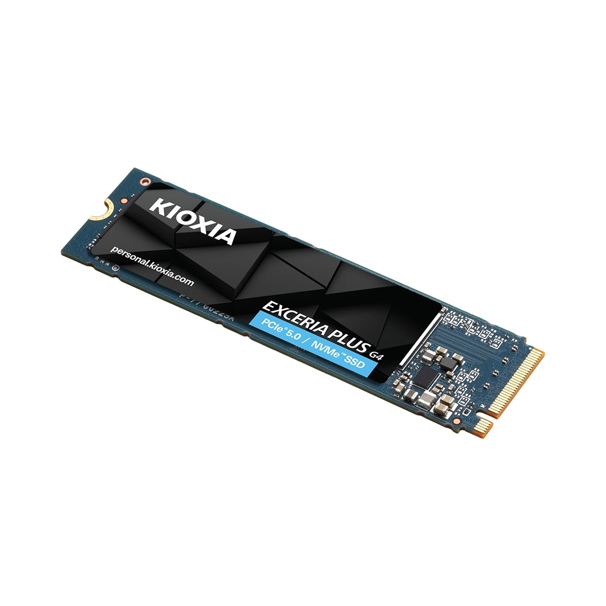 2X KIOXIA 2TB M.2 PCIe Gen5 NVMe Exceria Plus G4 SSD