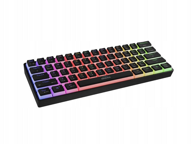 2X Keyboard GENESIS Thor 660 G2 Gateron Red Black