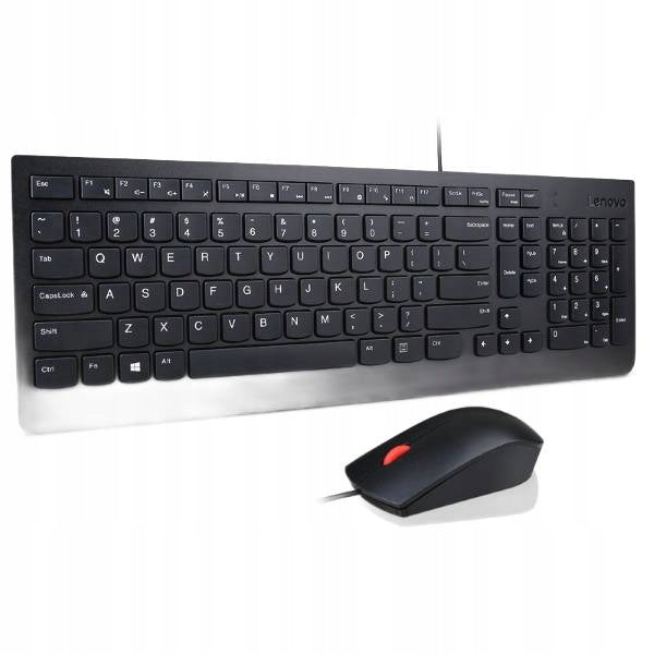 2X Keyboard + Mouse Set Lenovo Essential Wired Combo Keyboard and Mouse Manufacturer Lenovo