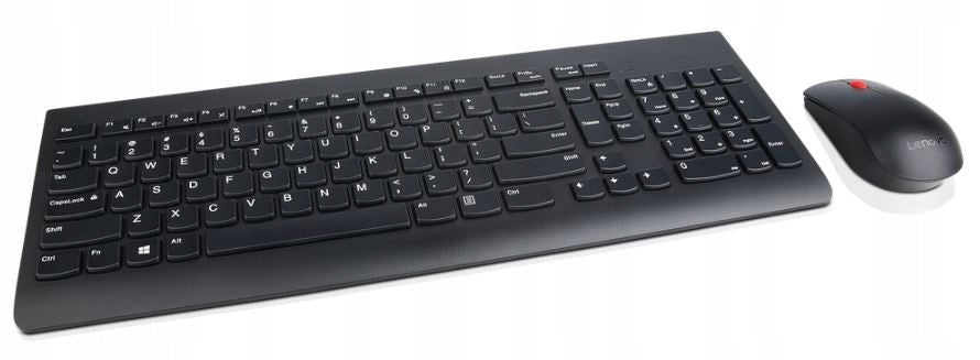 2X Keyboard + Mouse Set Lenovo Essential Wireless Keyboard black Manufacturer Lenovo