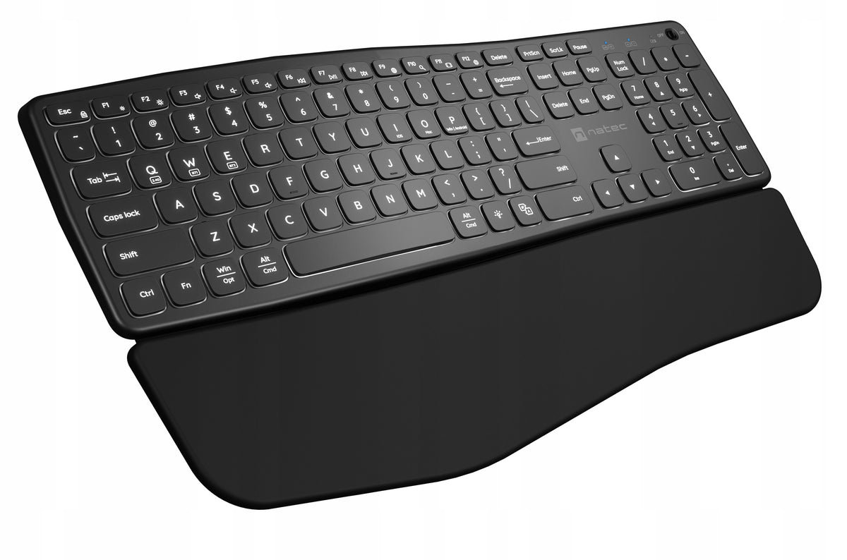 2X Keyboard Natec ergonomic Porifera X-Scissors Bluetooth + 2,4GHz Manufacturer Natec