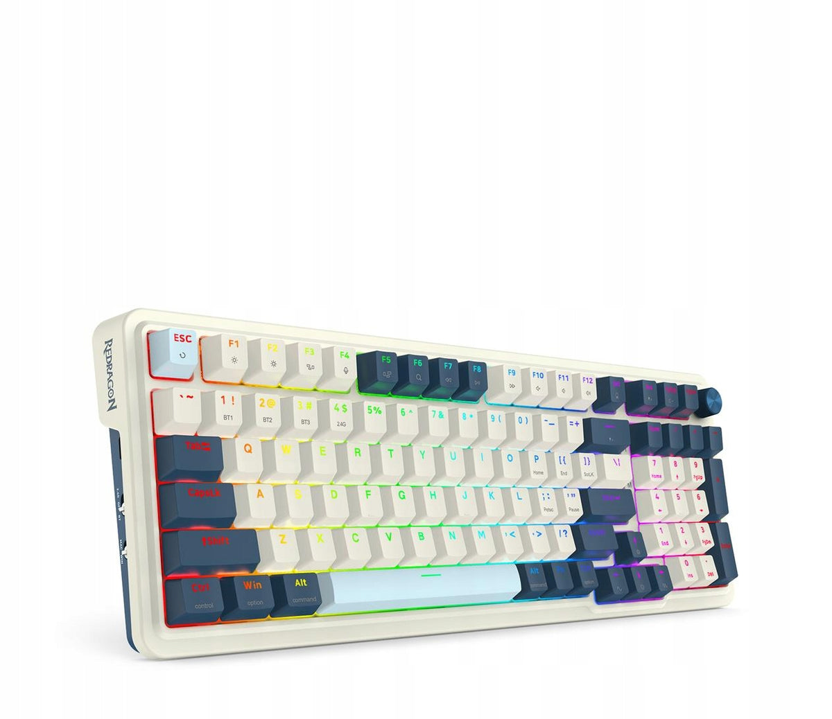 2X Keyboard REDRAGON K686WB-RGB-PRO Eisa Multicolor Keyboard layout US international (qwerty)