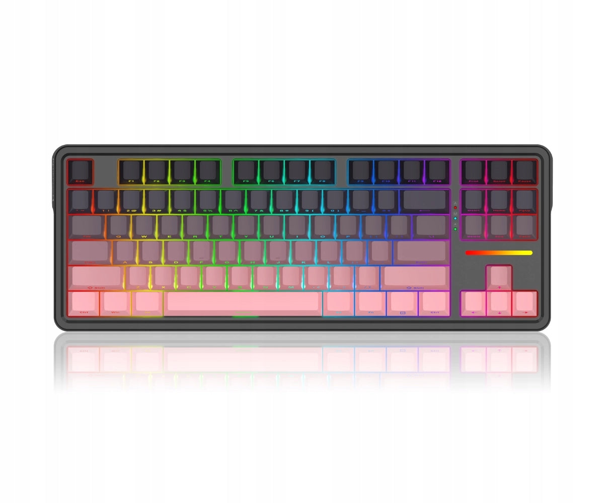 2X Keyboard REDRAGON K728SP-RGB-PRO Antonium Pro Black