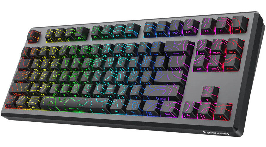 2X Keyboard Redragon Uranus PRO K732MC-RGB-PRO Keyboard layout US international (qwerty)