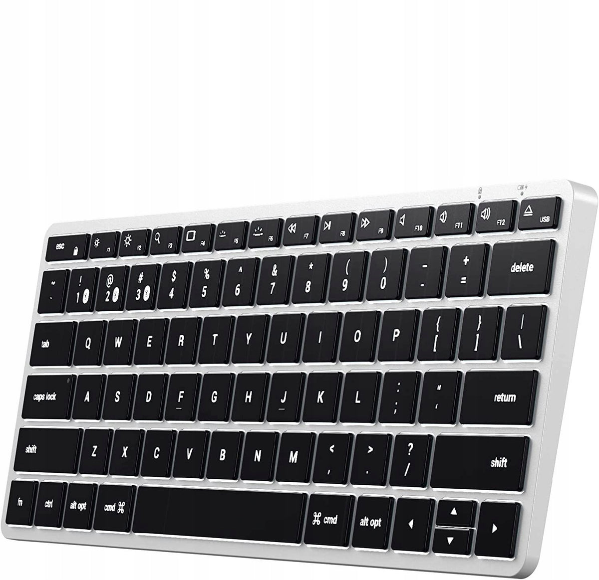 2X Keyboard Satechi Slim X1 Bluetooth Backlit (silver) Manufacturer Satechi