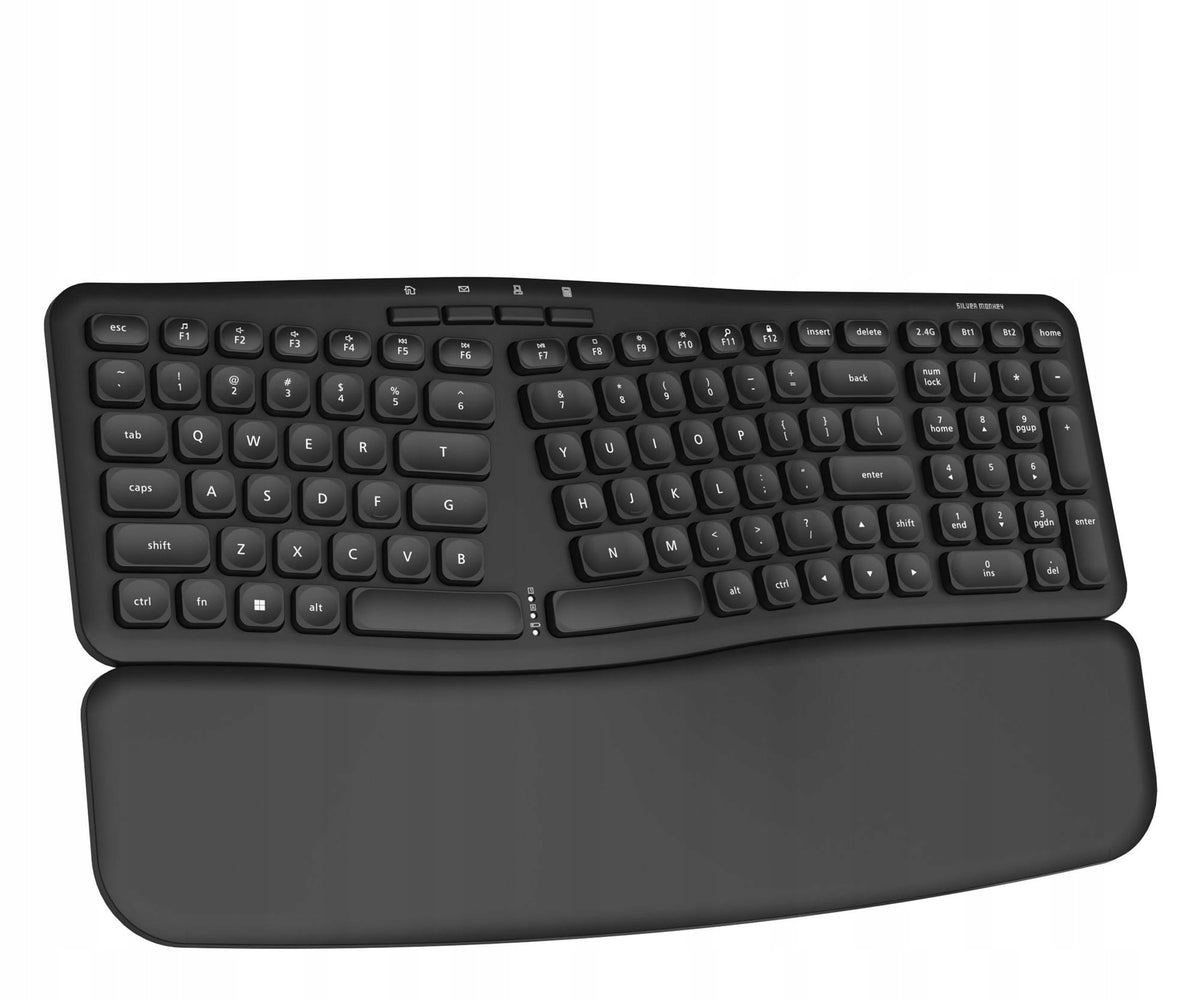 2X Keyboard Silver Monkey Ergonomic 70 Wireless Keyboard Keyboard layout PL (qwerty)