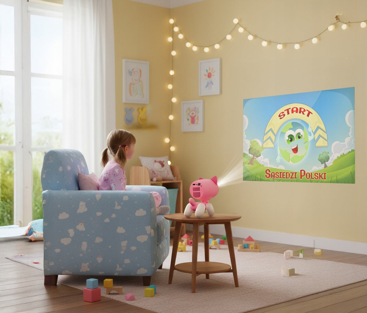 2X Kiano Alpha Kid Cat LED Projector Brand Kiano