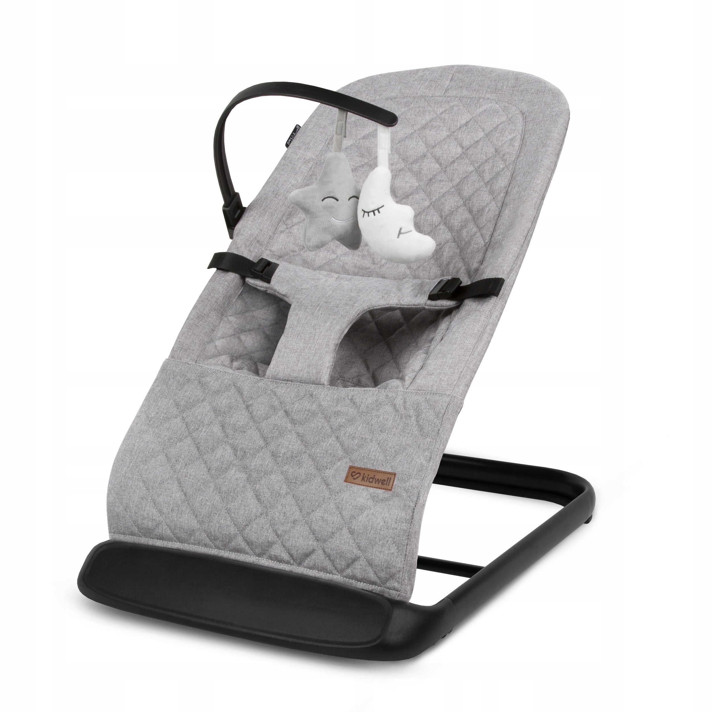2X Kidwell rocker lounger LARO FULL GREY/BLACK Manufacturer code LEBULAR01A5