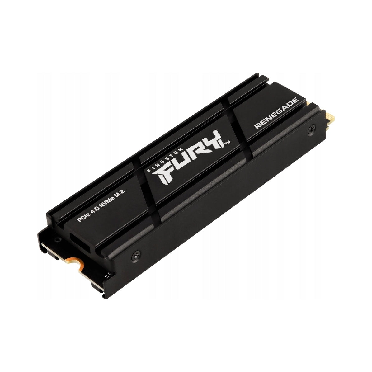 2X Kingston 1TB M.2 PCIe Gen4 NVMe Fury Renegade Heatsink SSD
