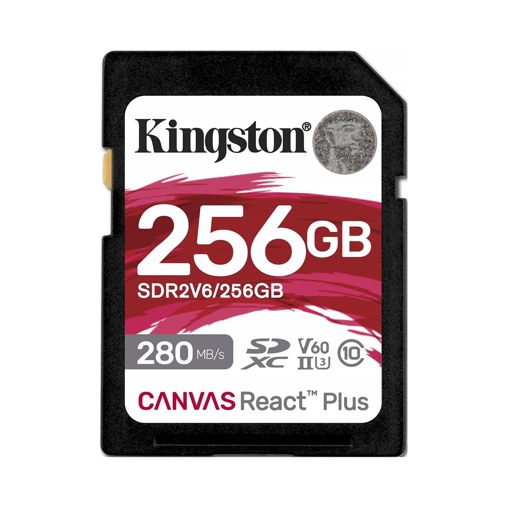 2X Kingston 256GB SDXC Canvas React Plus UHS-II V60 4K SD Card