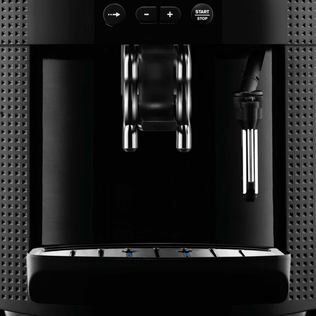 2X Krups Espresseria Auto Pisa EA815070, espresso machine, black Model EA8150
