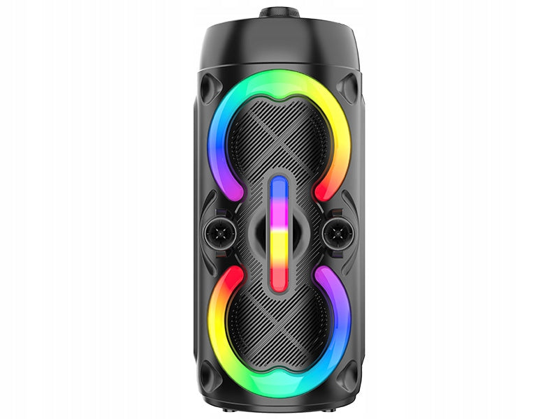 2X LARGE BLUETOOTH BOOMBOX SPEAKER PORTABLE WIRELESS USB KARAOKE RGB 2 Brand Tracer