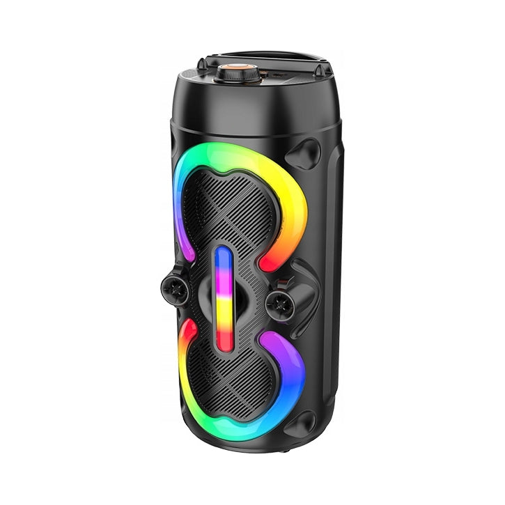 2X LARGE BLUETOOTH BOOMBOX SPEAKER PORTABLE WIRELESS USB KARAOKE RGB 2
