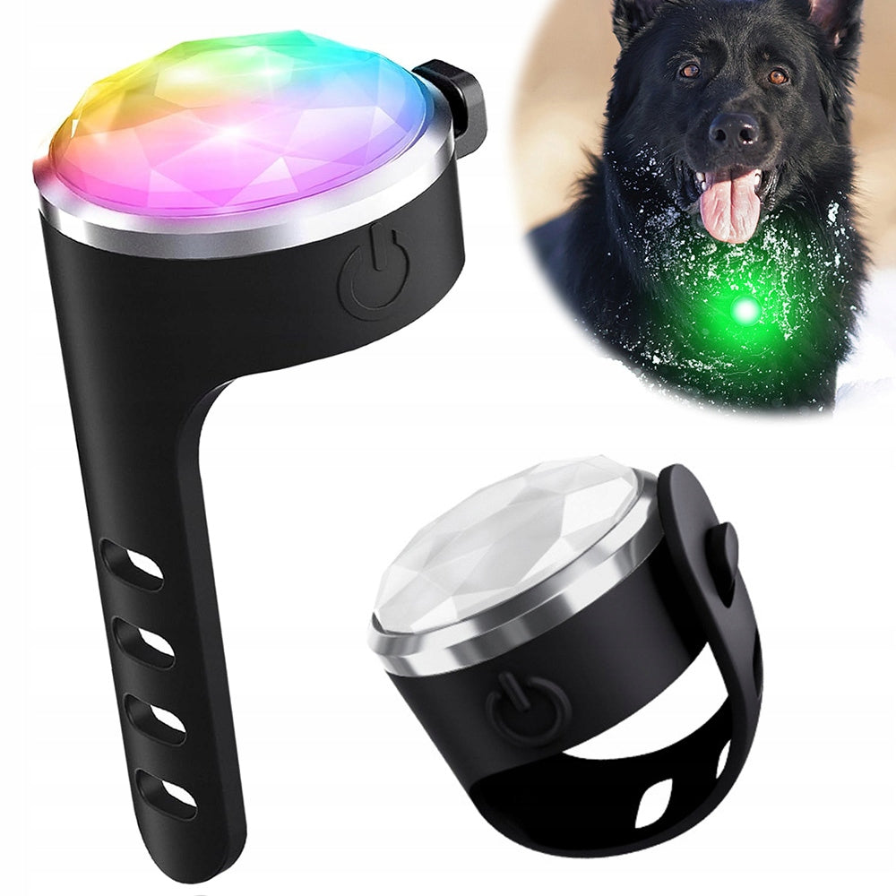 2X LED LIGHT FOR DOG AND CAT NIGHT SAFETY WATERPROOF Packaging status original
