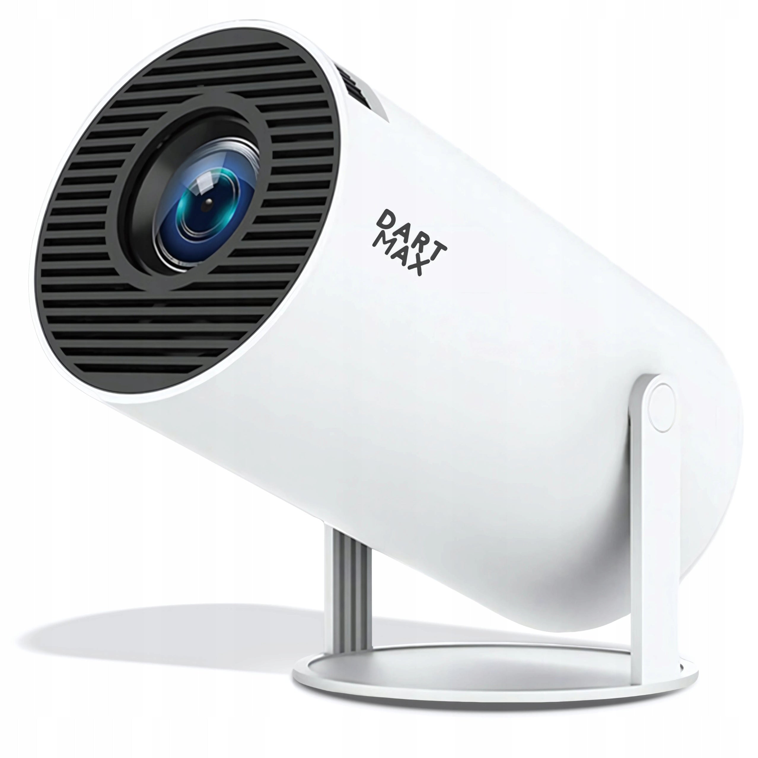 2X LED Projector PROJECTOR HOME ROTATING PROJECTOR ANDROID TV 2GEN white Brand no brand