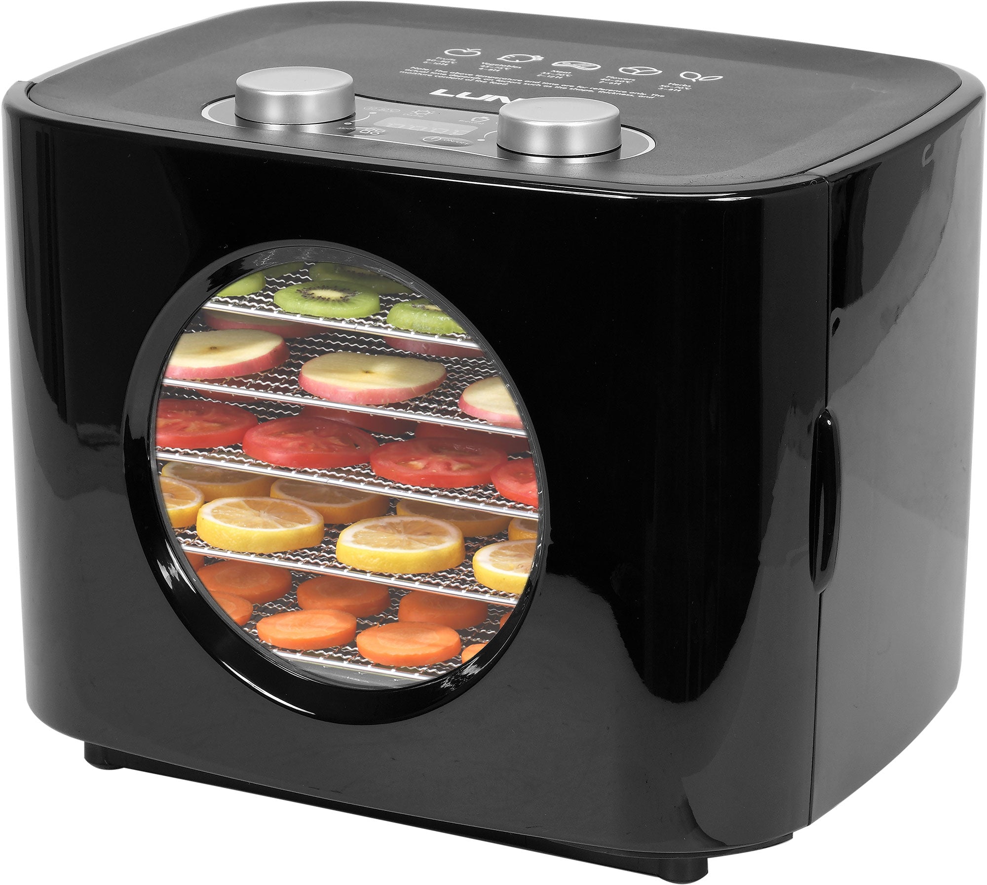2X LUND FOOD DRYER 300W 5 FRUIT MUSHROOM TRAYS WITH TIMER 6828 Brand Lund