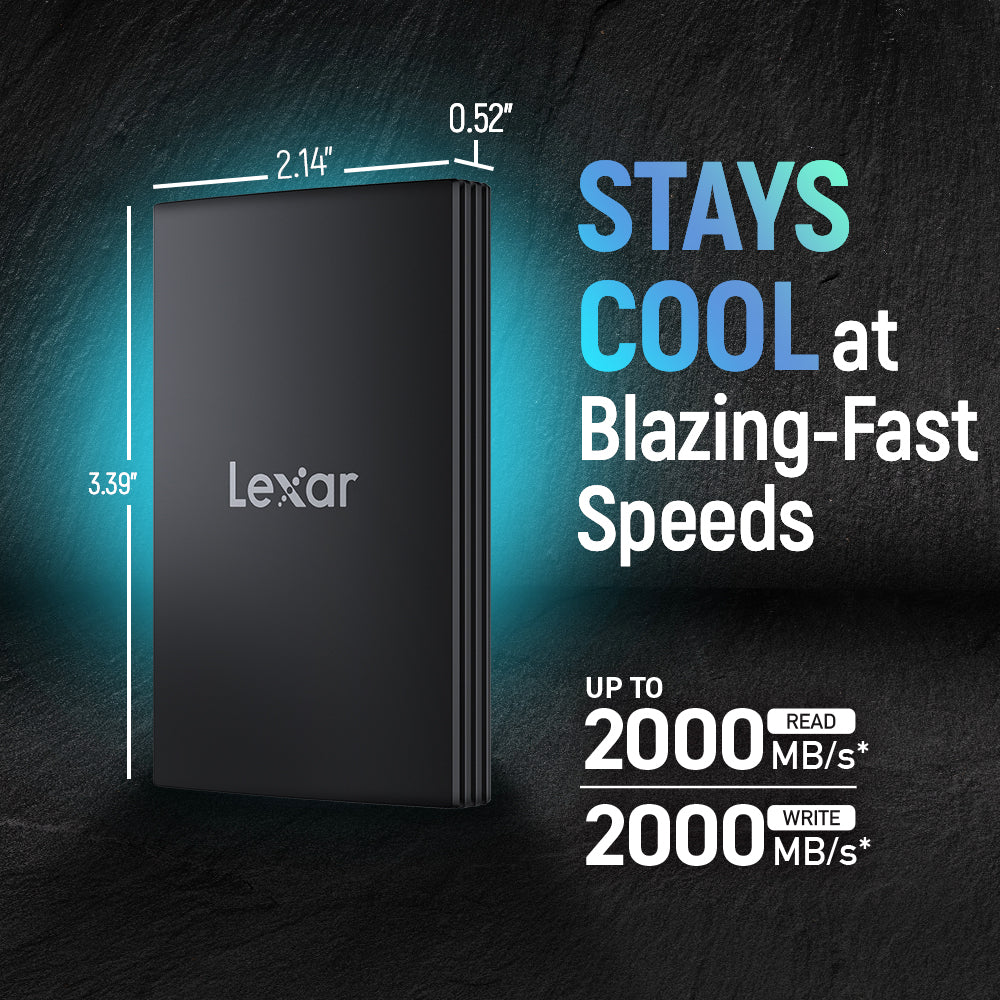 2X Lexar ARMOR 700 Portable SSD 4TB External SSD Model Lexar