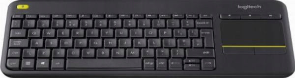 2X Logitech K400 Plus wireless keyboard with built-in touchpad charm Manufacturer Logitech