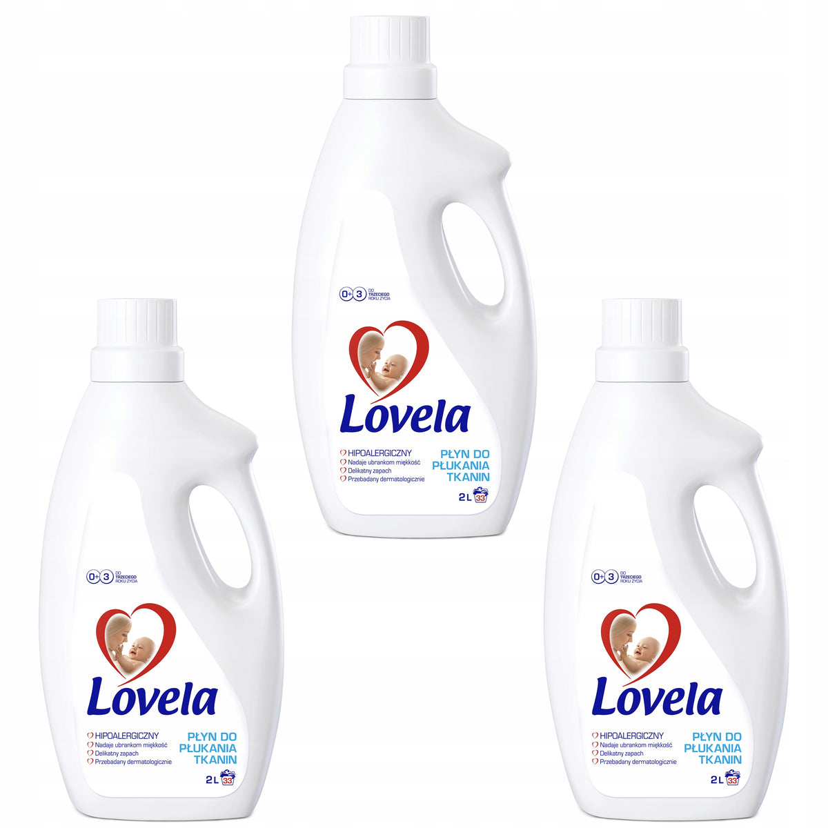 2X Lovela Baby Hypoallergenic Fabric Rinse Liquid Set for Children 3x