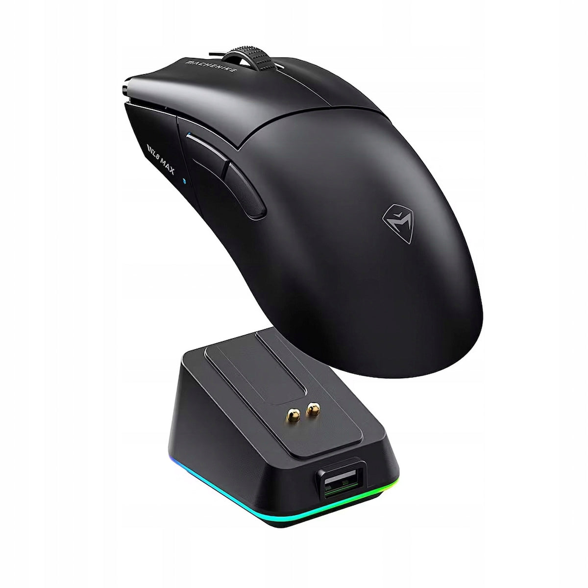 2X MACHENIKE WIRELESS GAMING MOUSE, BLACK, 26000 DPI FATHER'S DAY Model L8 Max