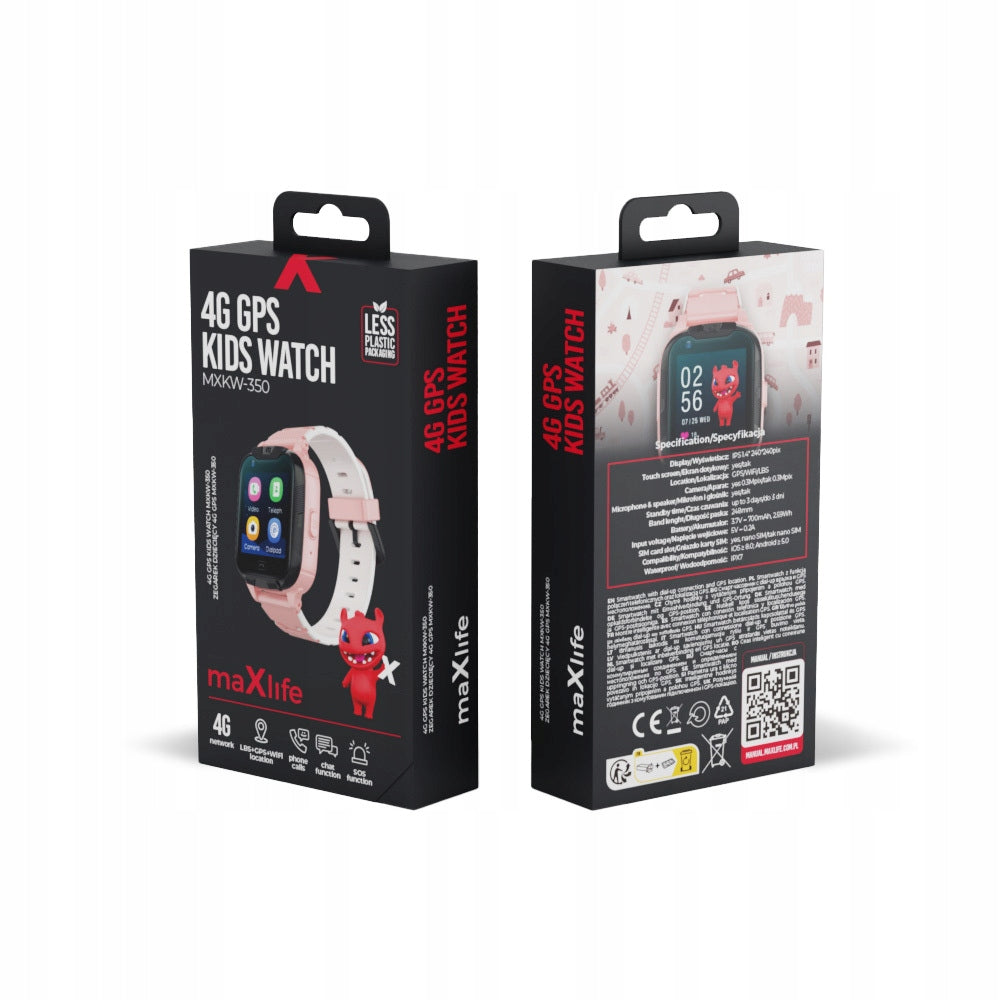 2X MAXLIFE CHILDREN'S WATCH LOCATOR SAUCE SMS SIM MXKW-350 Brand Maxlife